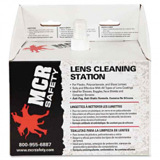 MCR SAFETY LCS1, DISPOSABLE LENS CLEANINGSTATION